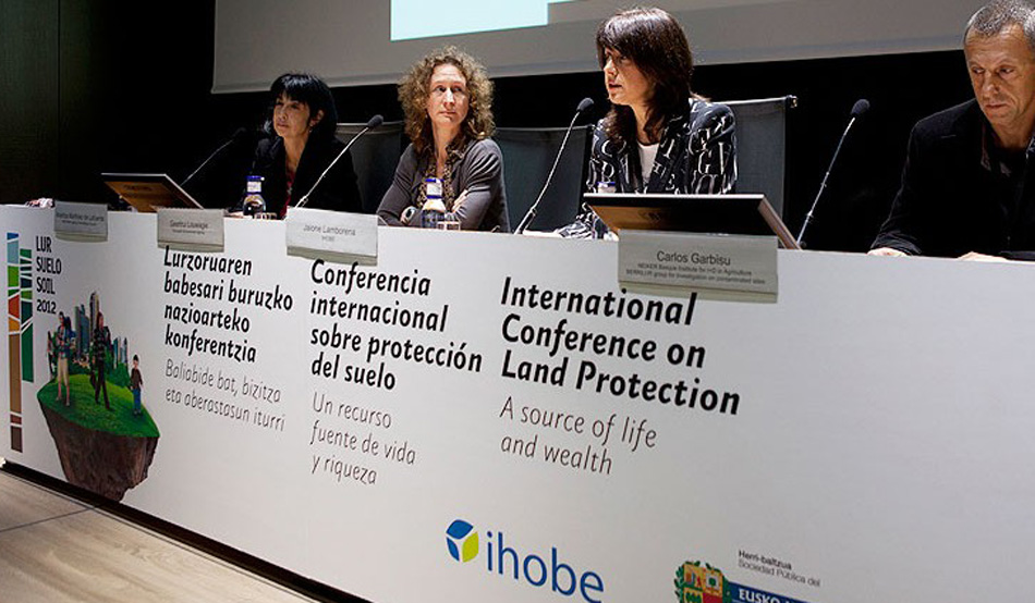 concepto gráfico y diseño para evento Ihobe