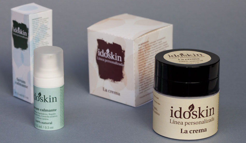 Diseño de packaging Idoskin por Dr. Minsky