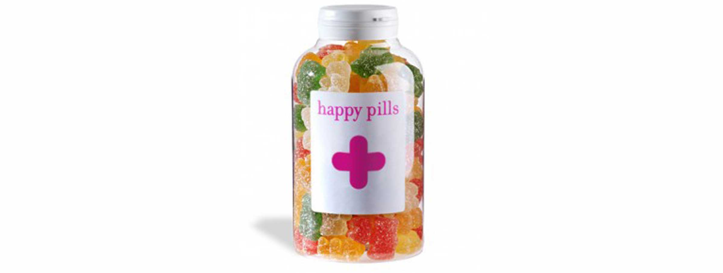 happy pills la actitud conforma la marca